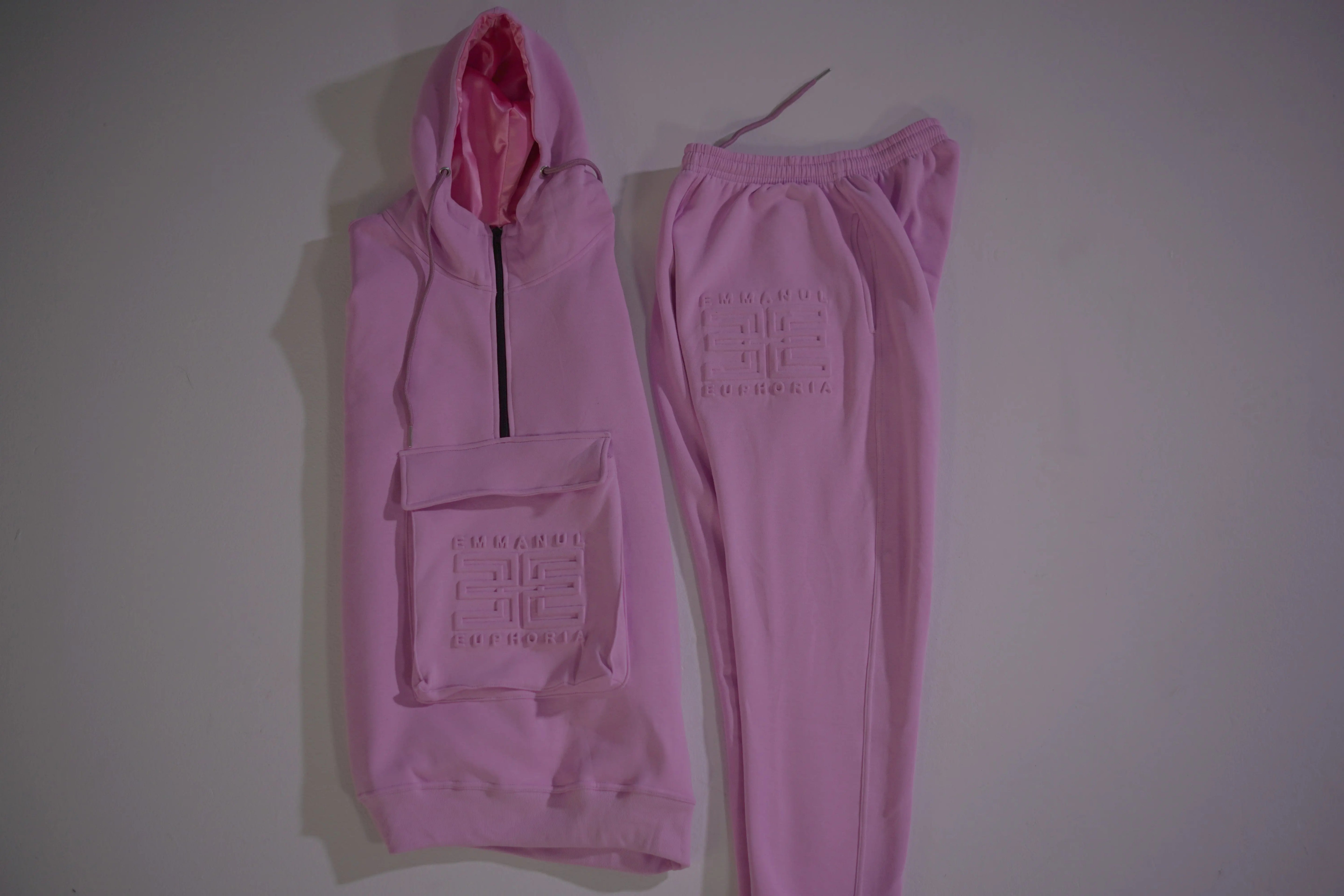 Pink Sweatsuit - EMMANUL EUPHORIA APPAREL